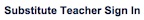 Substitute Info